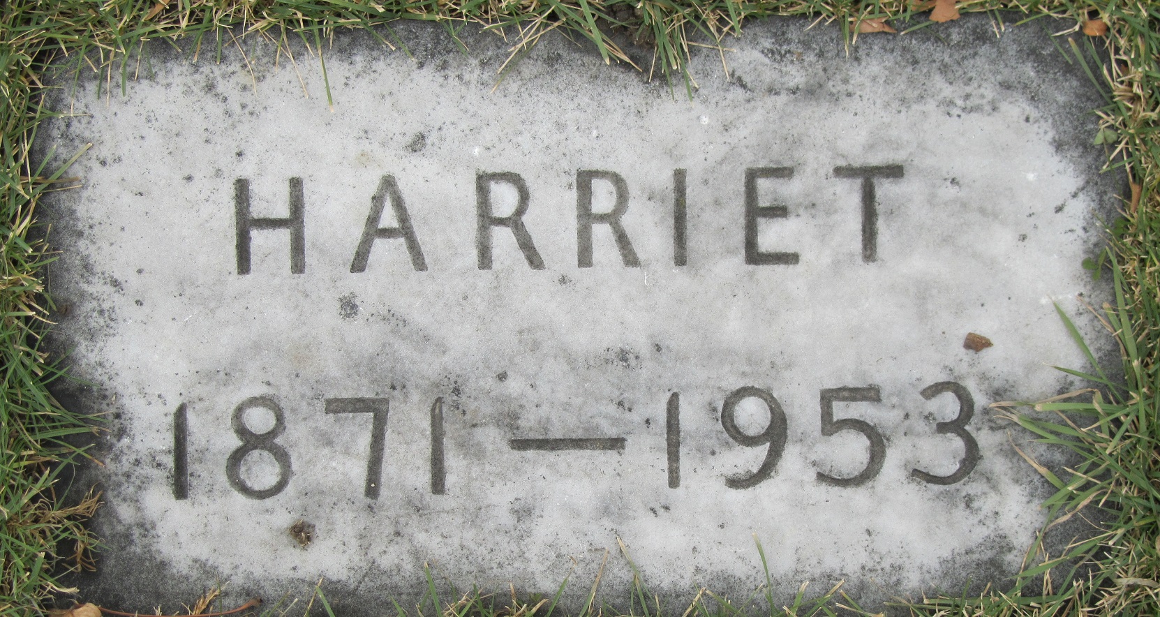 Harriet EVANS 1871-1953