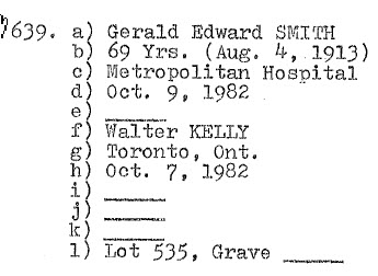 Gerald Edward Smith 1913-1982 Lot 525