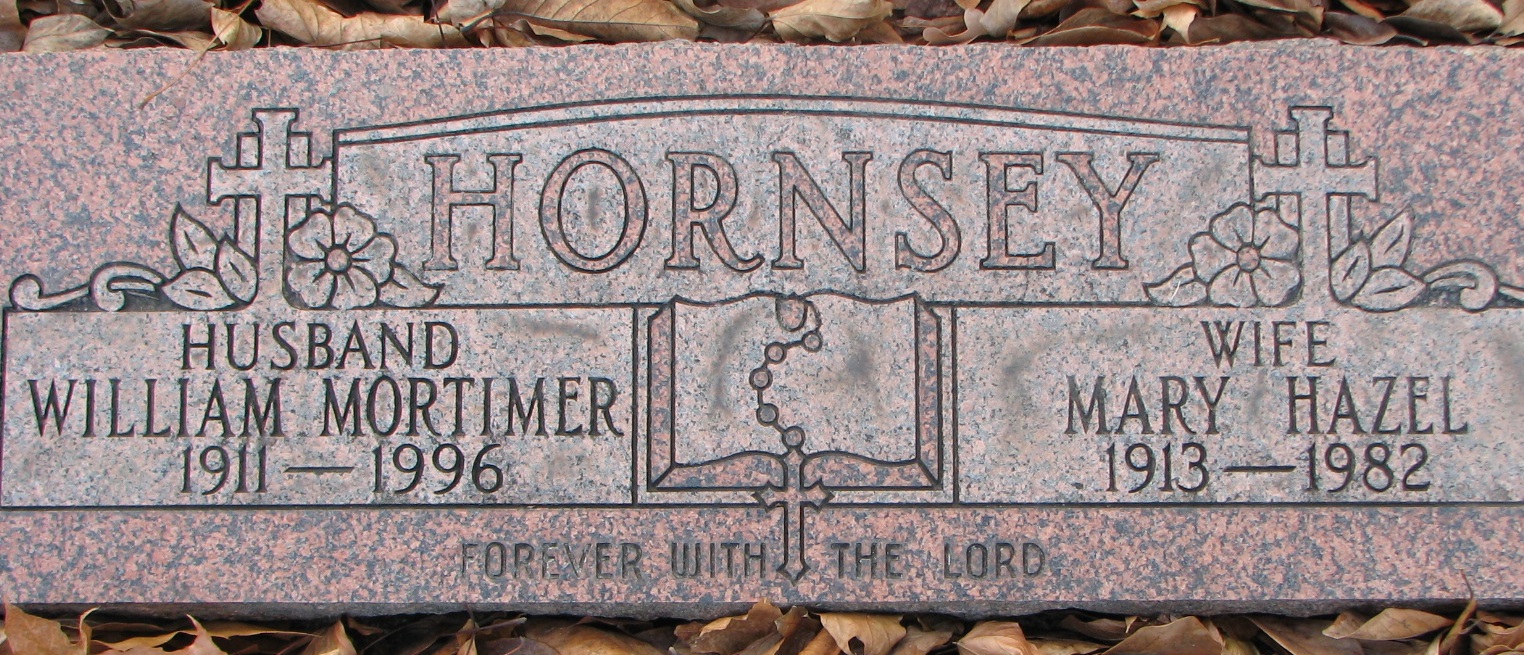 HORNSEY-William Mortiner-1911-1996_Mary Hazel-1913-1982
