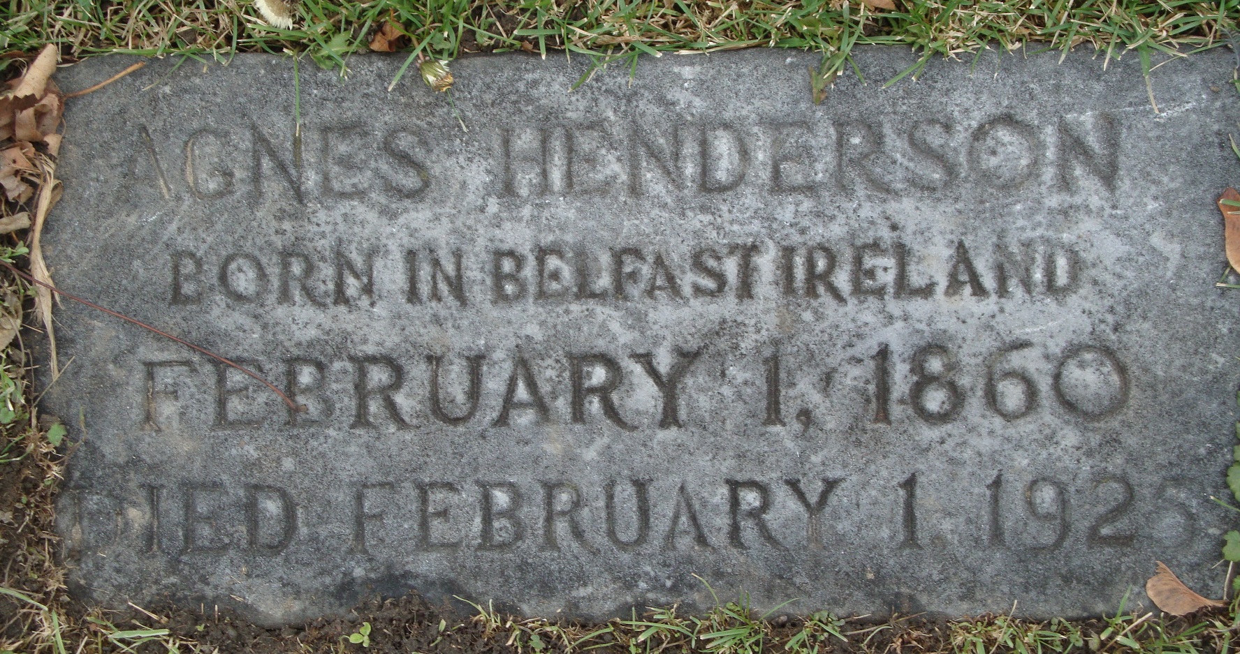 Agnes Henderson 1860-1925