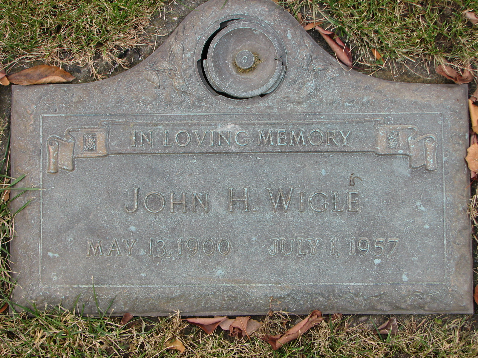 John H. Wigle 1900-1957