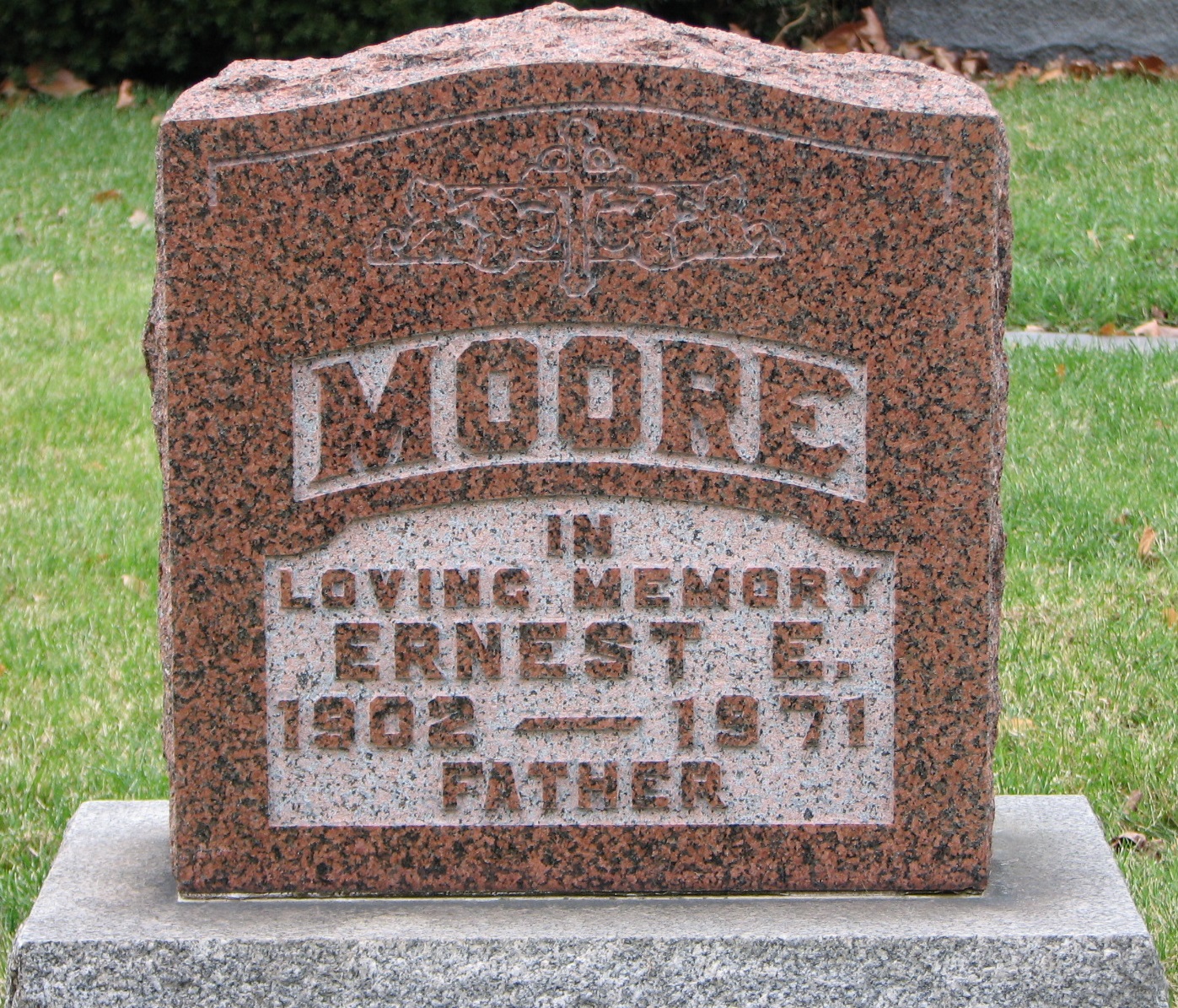 Ernest E. MOORE 1902-1971