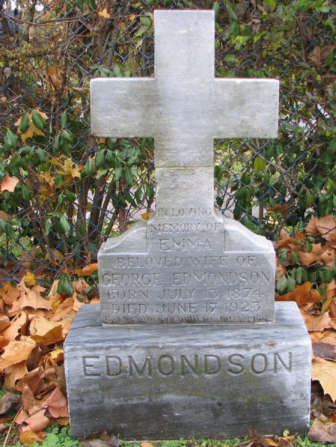 Emma Edmonston 1874-1923 spouse George