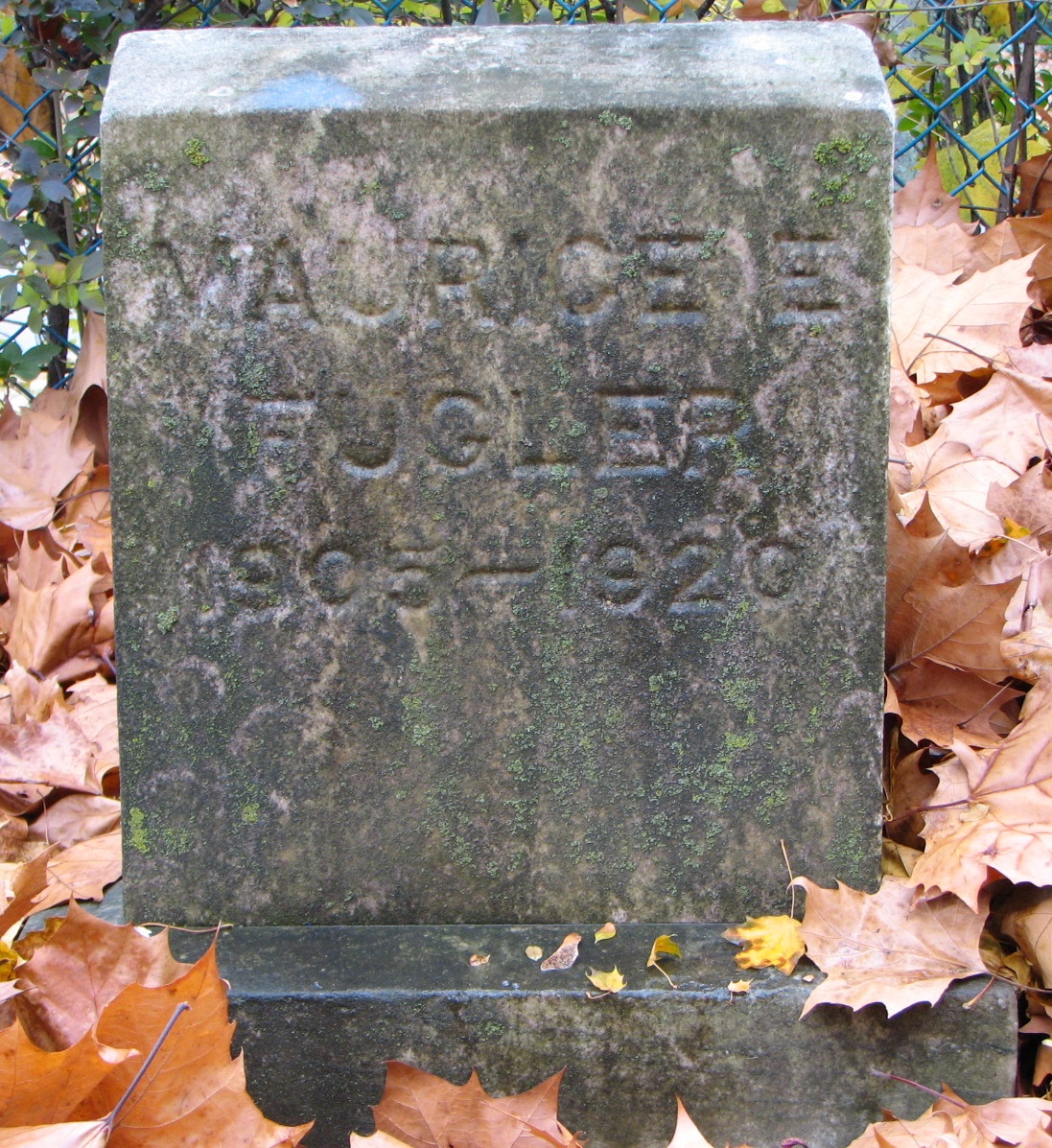 Maurice Fugler 1905-1920 _ SMACW - Cemetery
