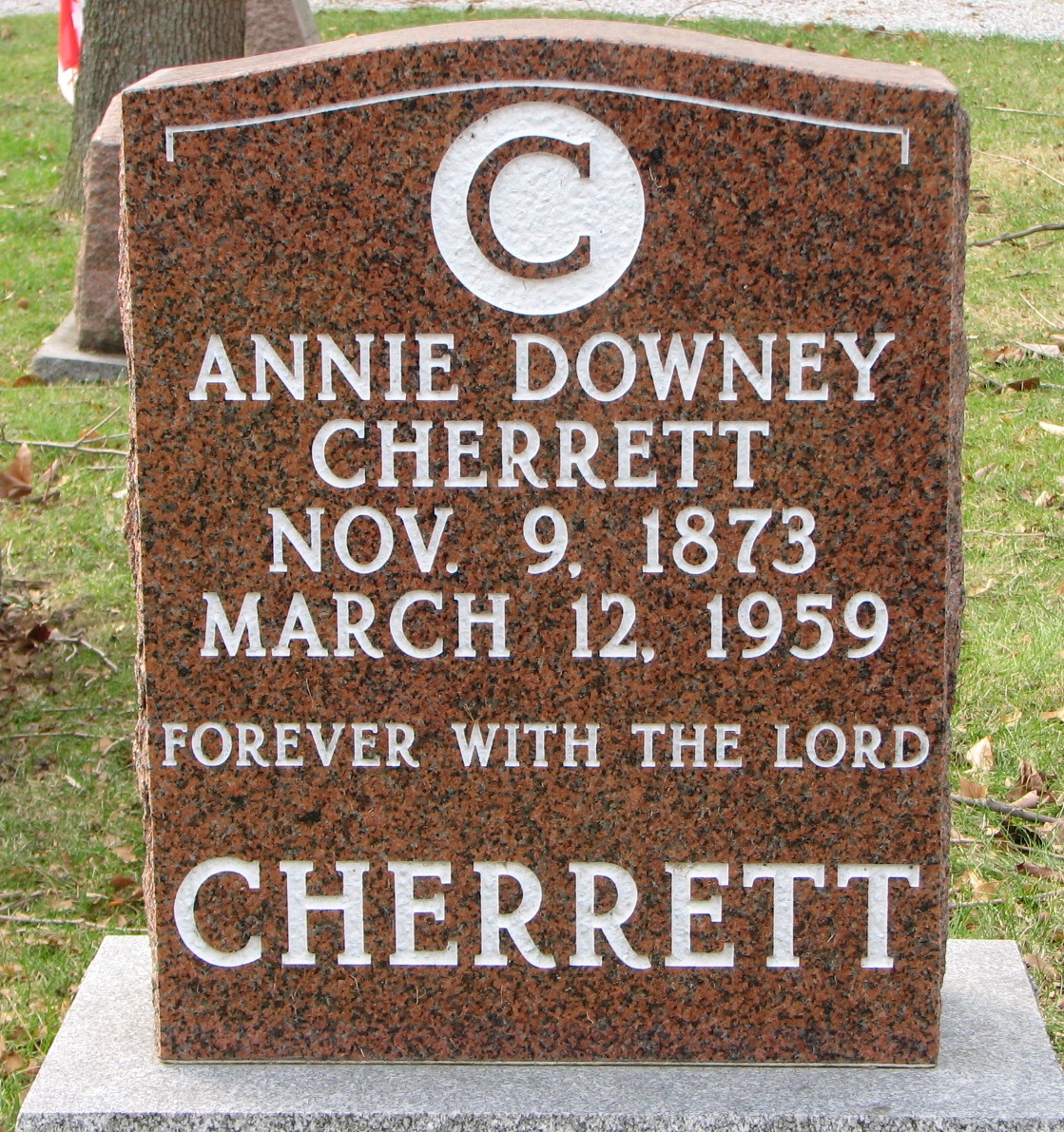 Annie Downey Cherrett 1873-1959