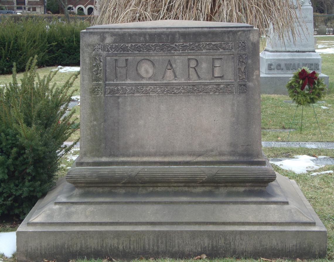 HOARE Headstone