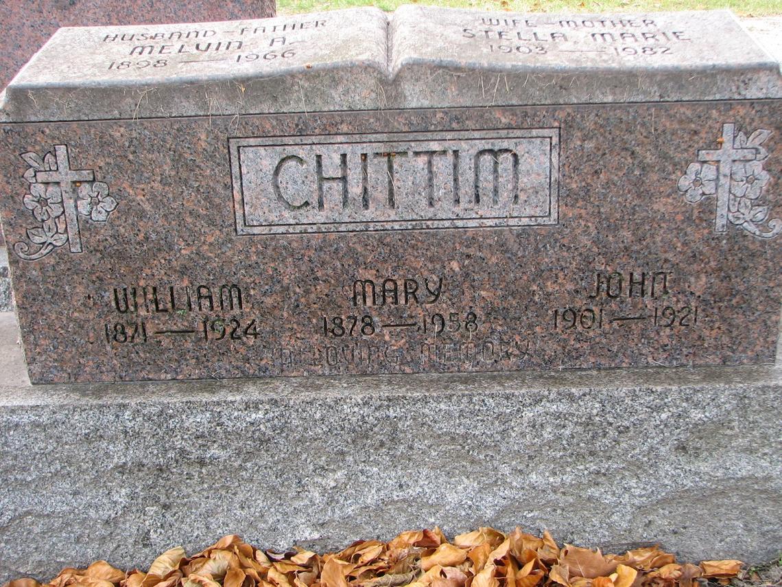 William - Mary - John CHITTIM
