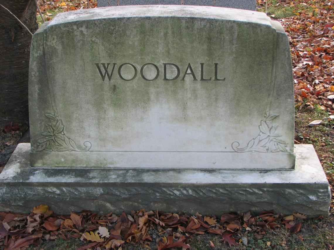 WOODALL Headstone 2013