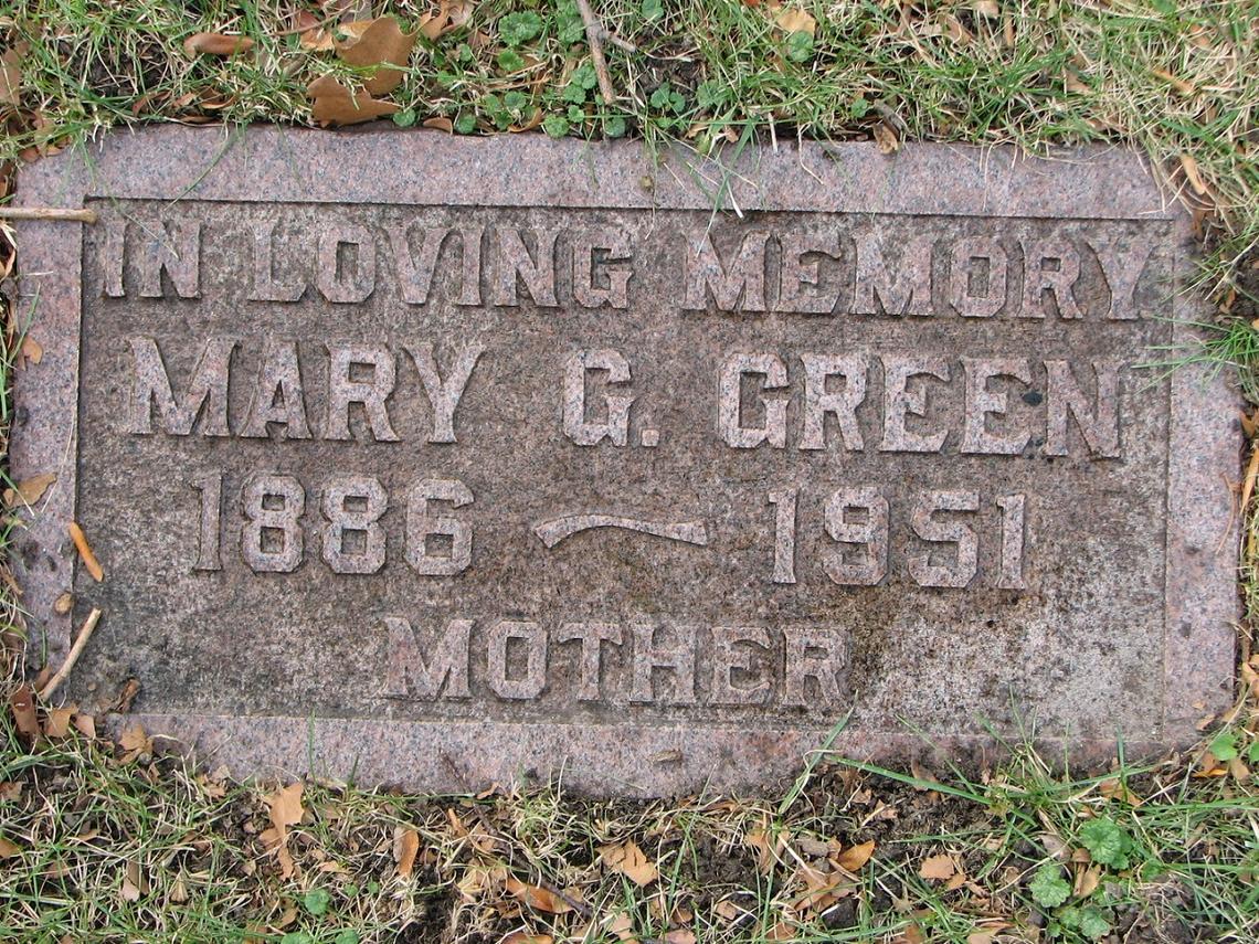 Mary G. Green 1886-1951
