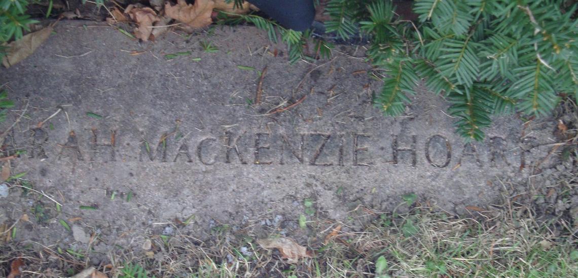 Sarah MacKenzie-HOARE 1836-1921