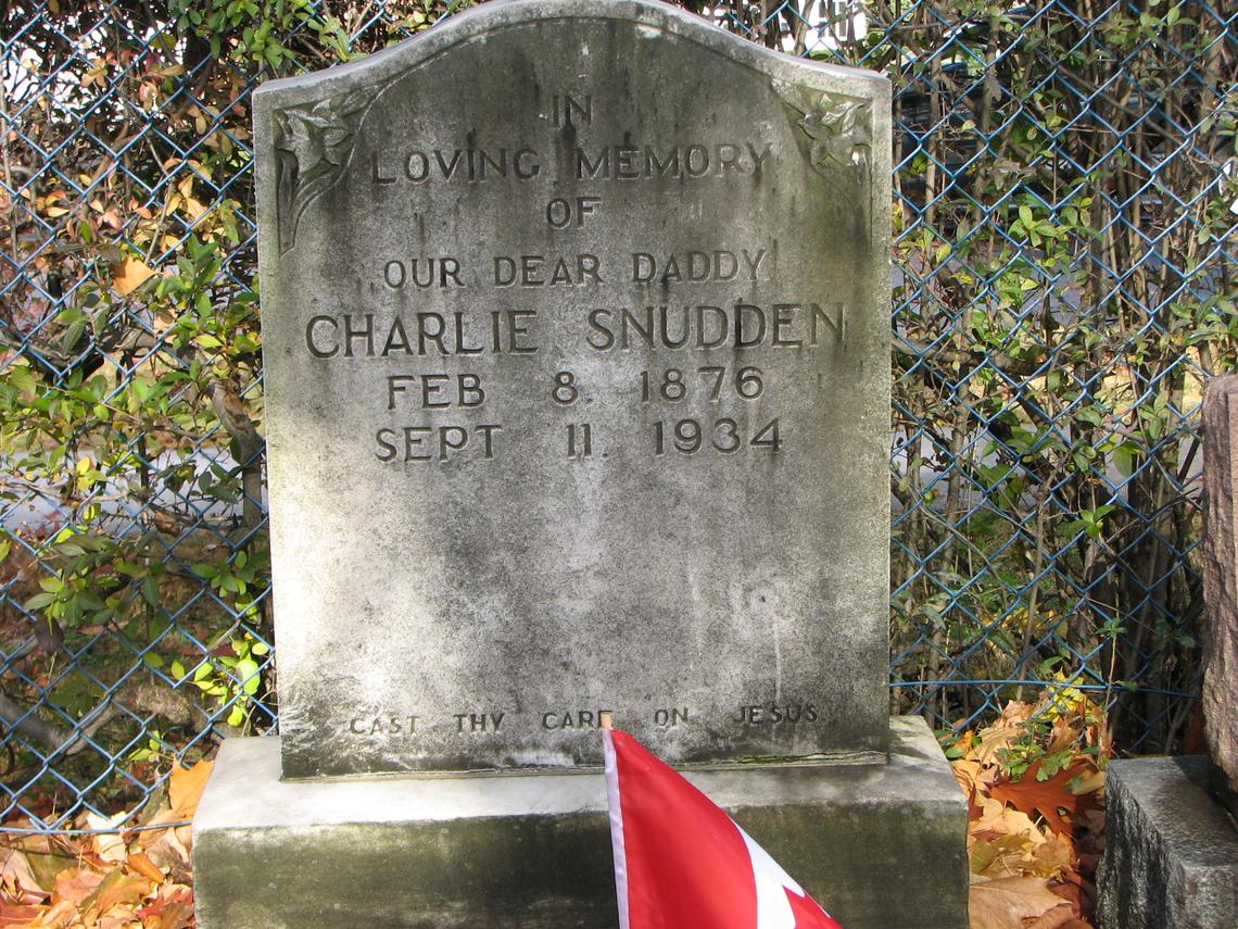 Charlie Snudden 1876-1934