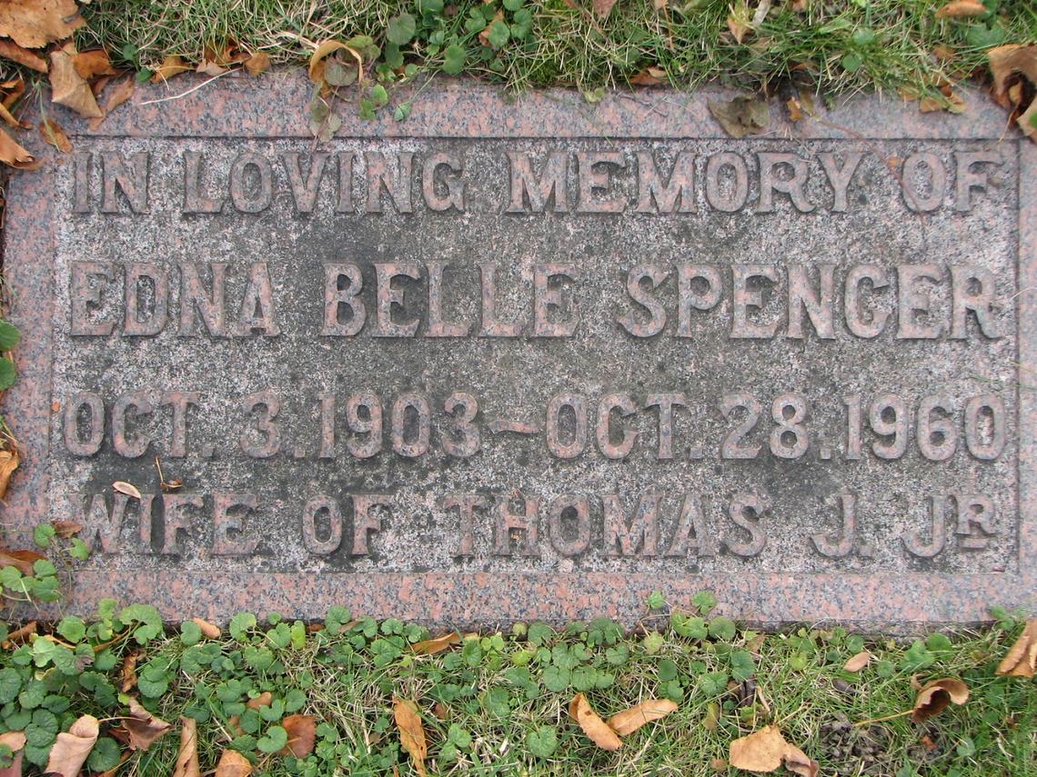 Edna Belle Spencer 1903-1960