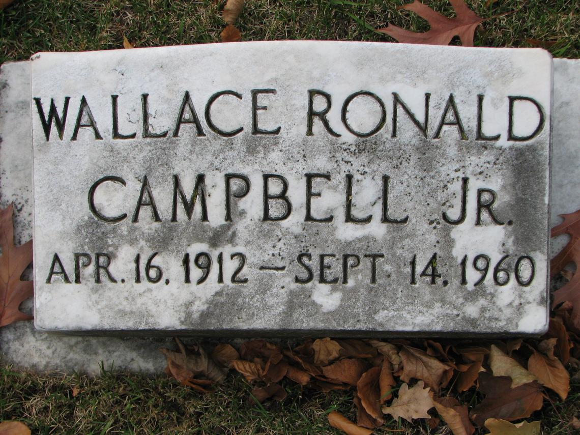 Wallace Ronald CAMPBELL Jr 1912-1960