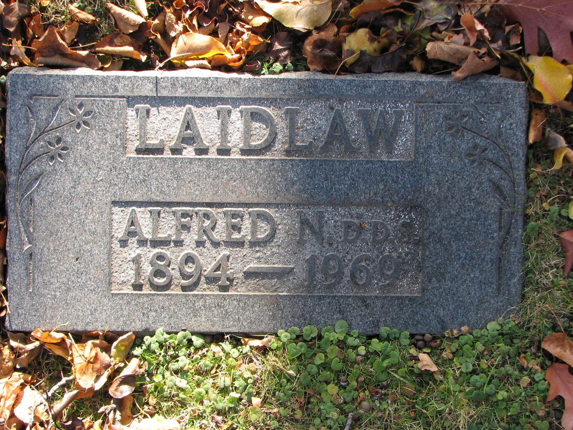 Alfred N. LAIDLAW 1894-1969_Sect D Row 5