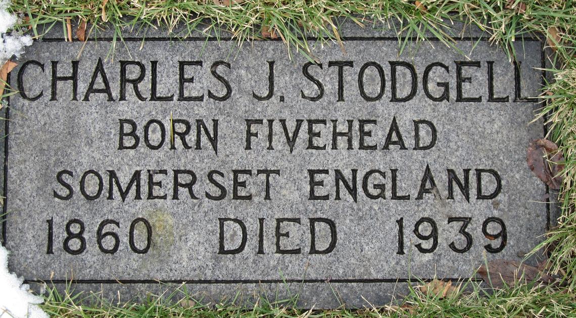 Charles J Stodgell 1960-1939 Fivehead Somerset England