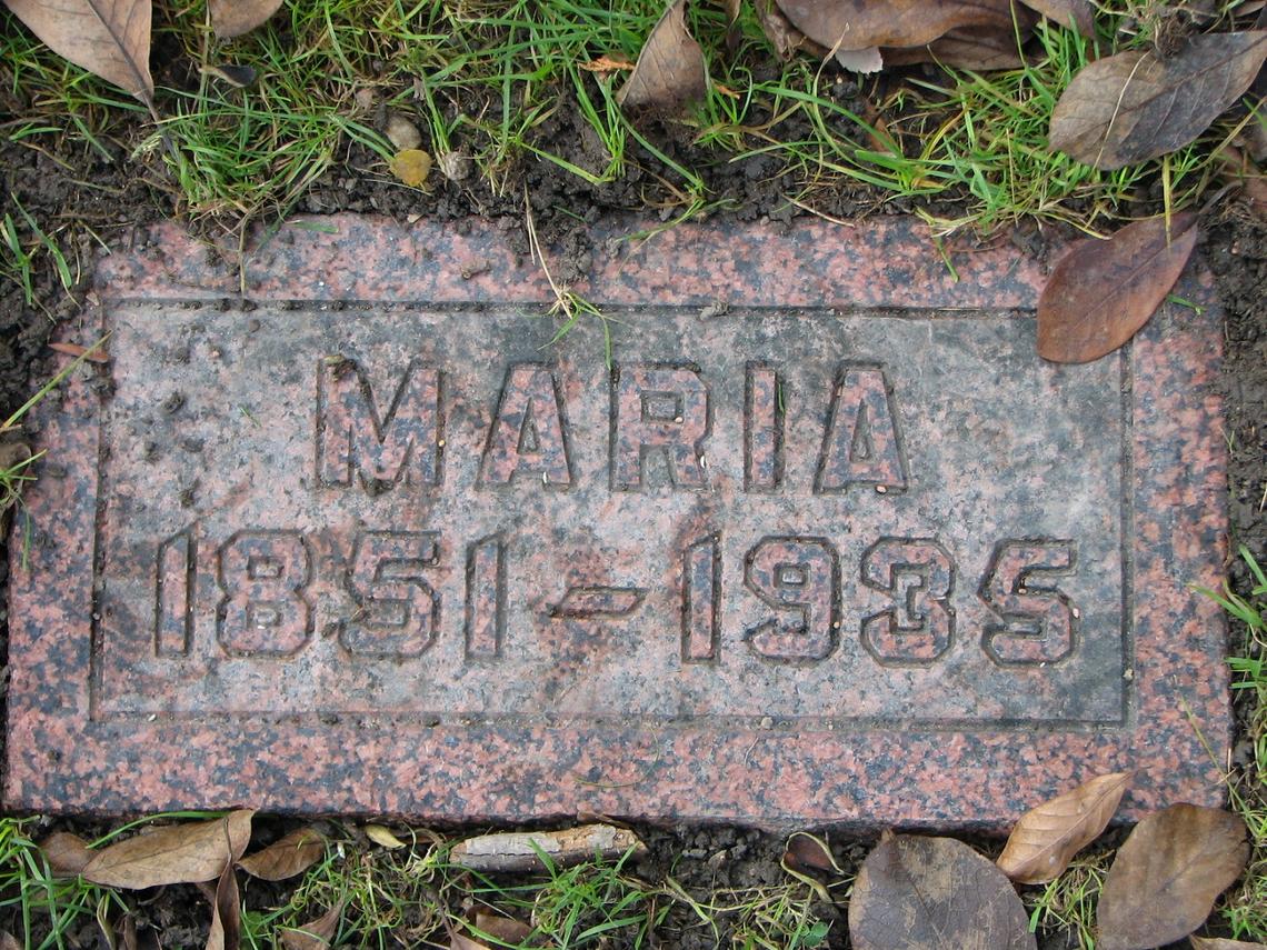 Maria Wilkinson 1851-1935