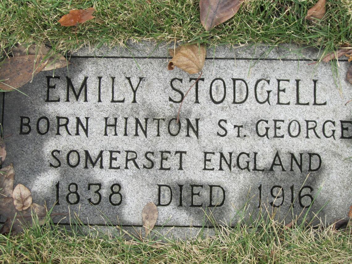 Emily Stodgell 1838-1916