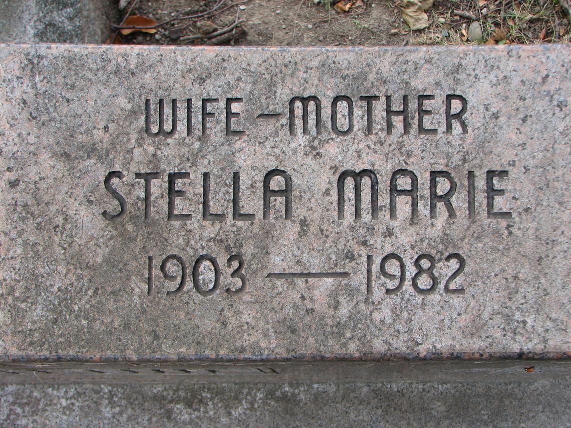 Stella Marie CHITTIM 1903-1982 - Lot 110