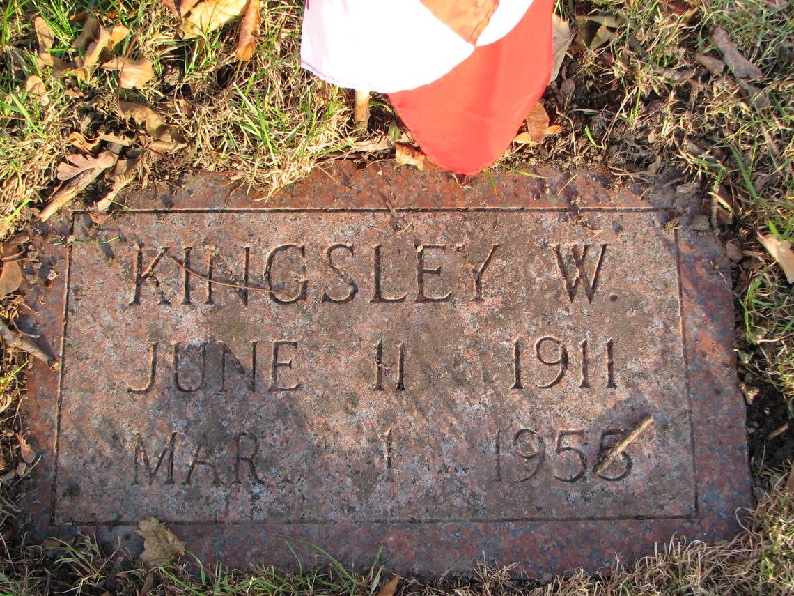 Kingsley Warren Green 1911-1955_Lot 106 _ SMACW Cemetery