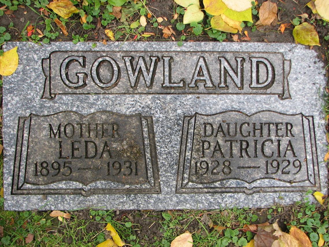 Gowland - Leda 1895-1931_ Patricia 1928-1929