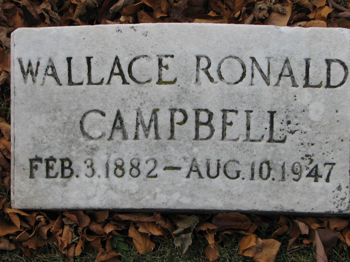 Wallace Ronald Campbell 1882-1947