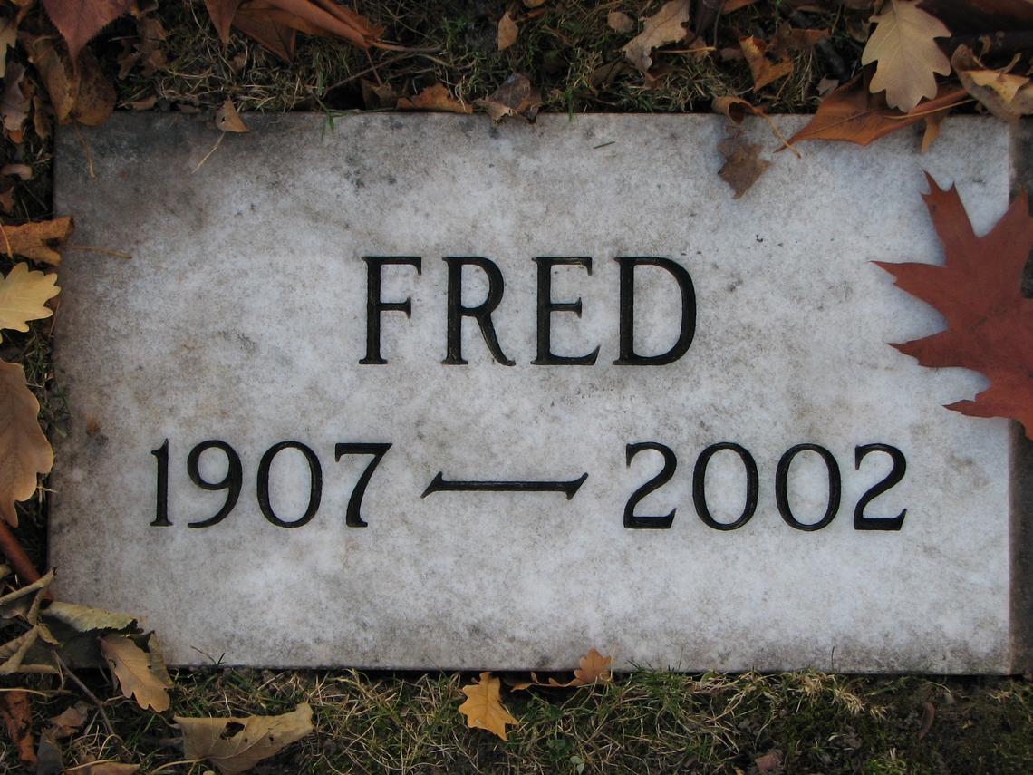 Fred WOODALL 1907-2002