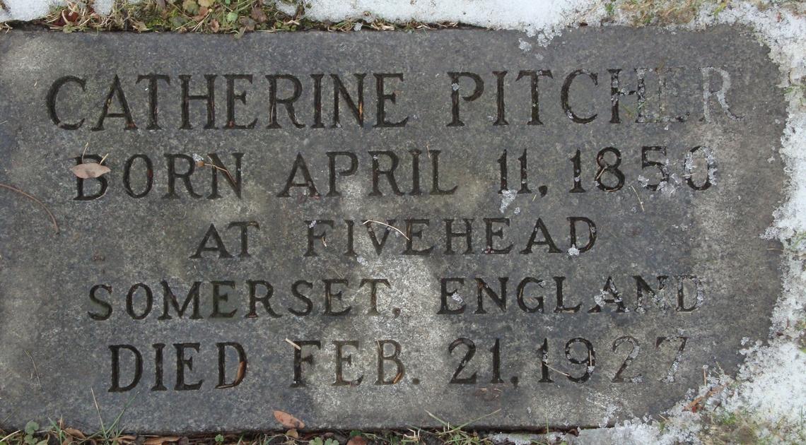Catherine PITCHER 1850-1927 Sect D Row 9