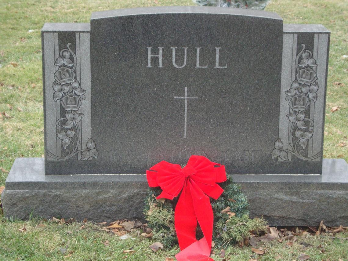 HULL Headstone