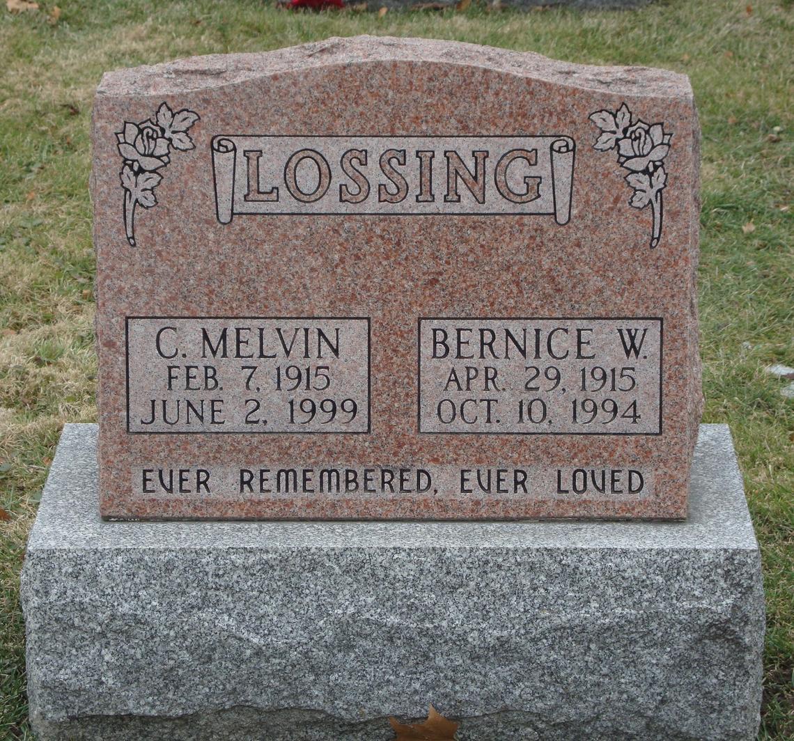 LOSSING-C.Melvin 1915-1999_Bernice W. 1915-1994