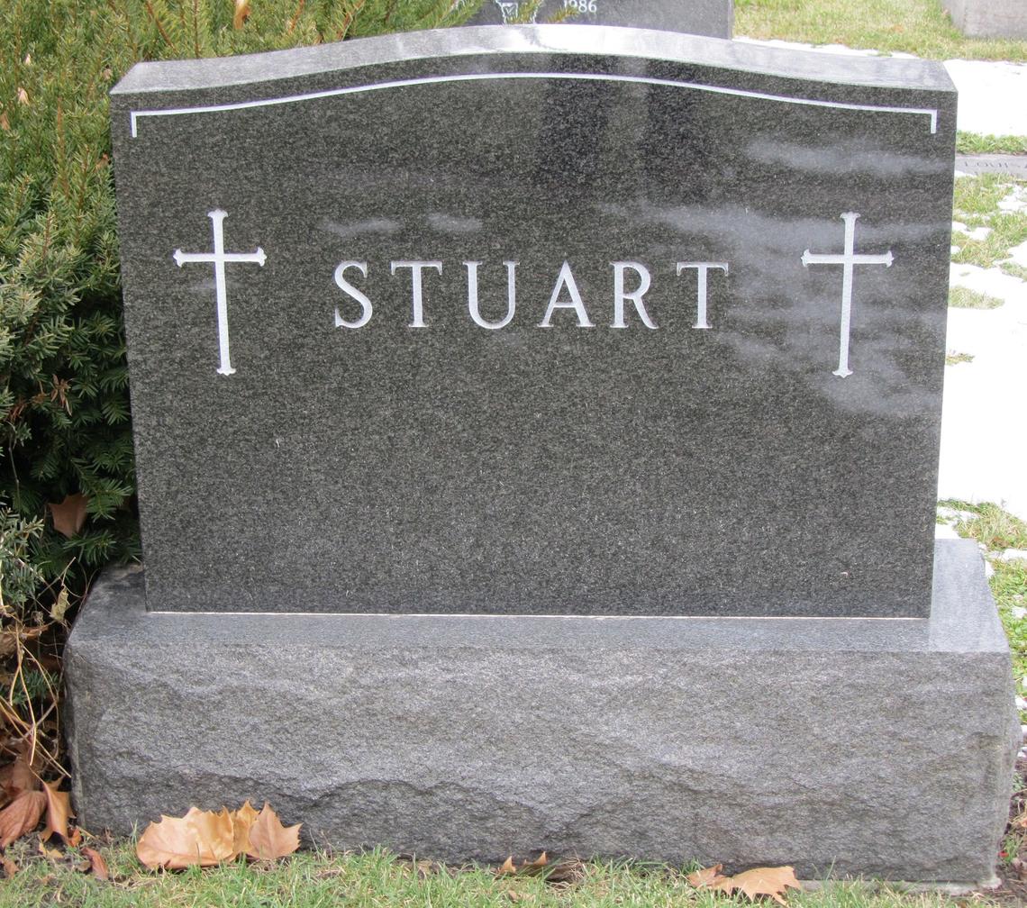 STUART Headstone