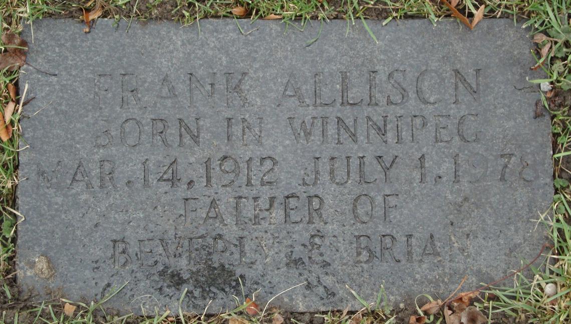 Frank Allison 1912-1978