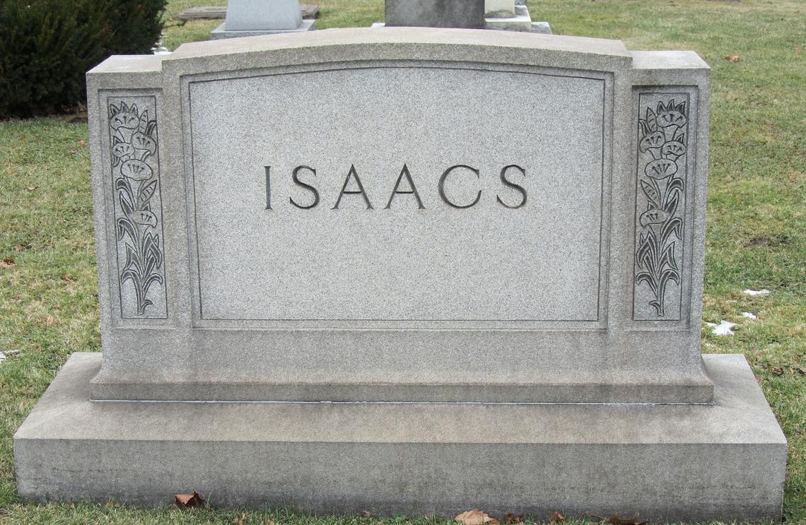 ISSACS Headstone