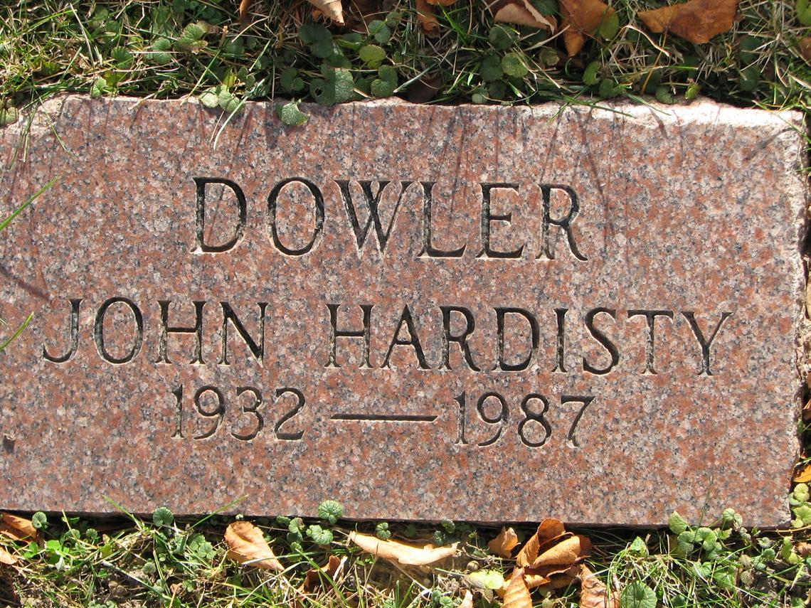 John Hardistry Dowler 1932-1987
