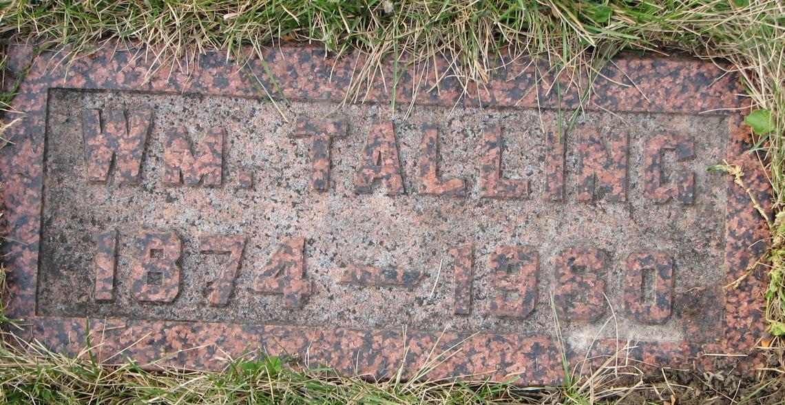 William Talling 1874-1950 Sect C Row 4