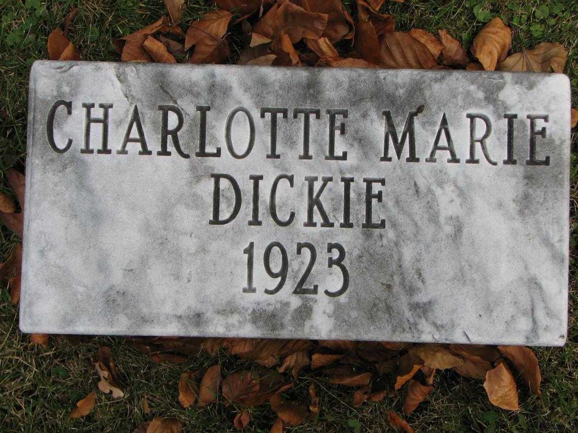 Charlotte Dickie 1923