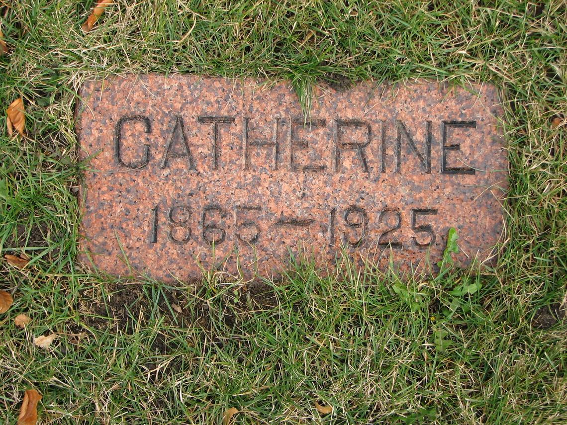 Catherine Harding 1865-1925_ SMACW Cemetery